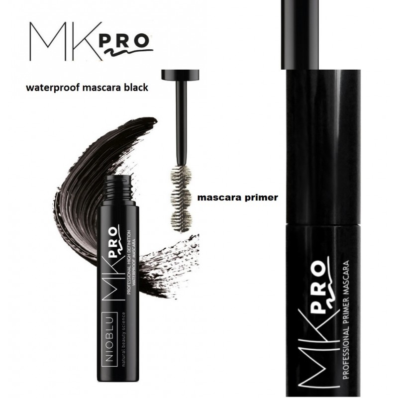 MKPro professional High Definition waterproof Mascara& Mascara Primer Duo